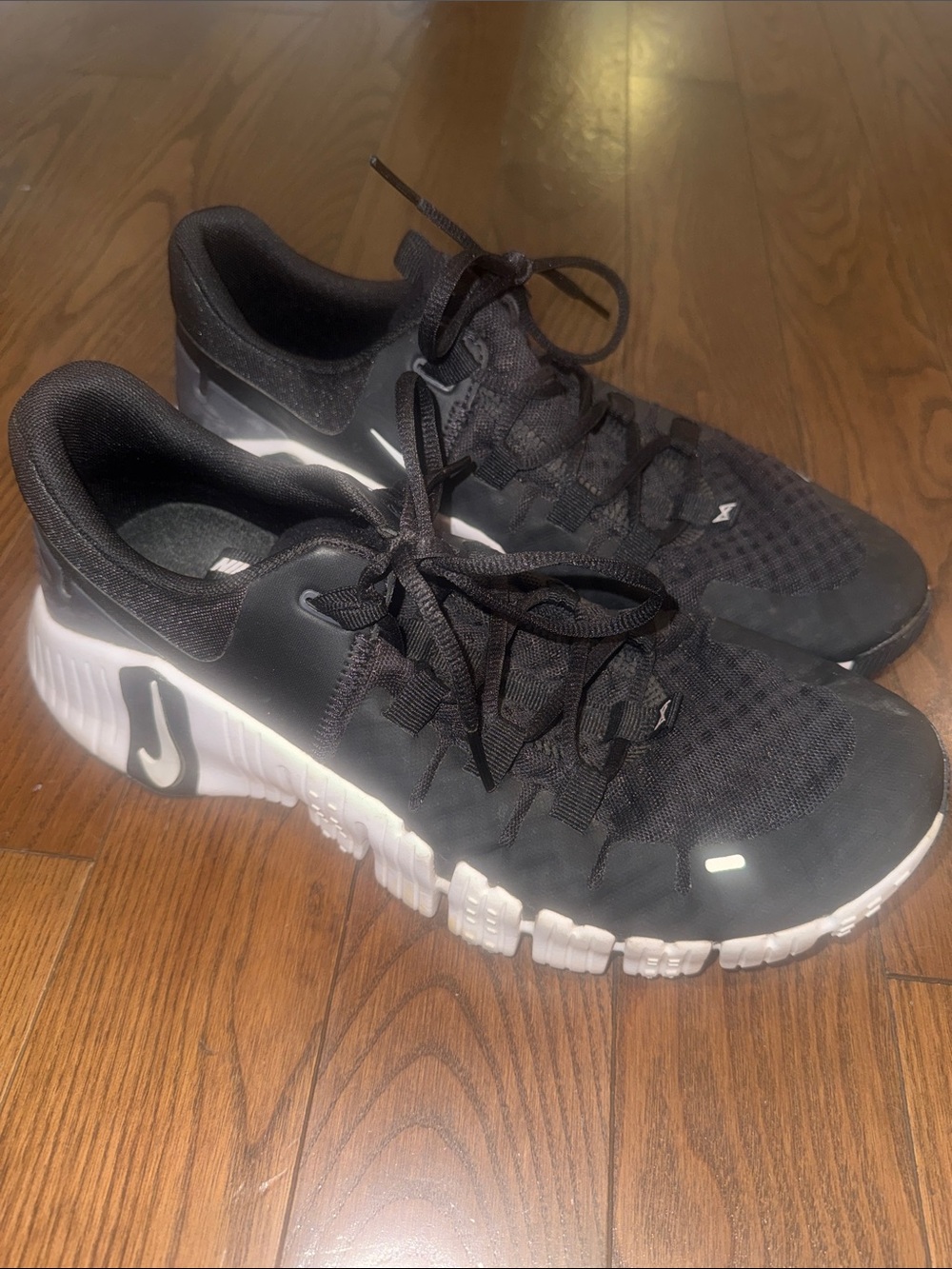 Nike Men’s Black and White Training Shoes
